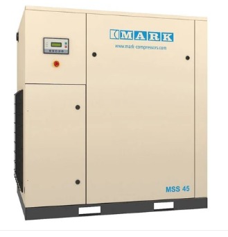 Mark MSS 45 kW 7 Bar Oil Injected Screw Air Compressor